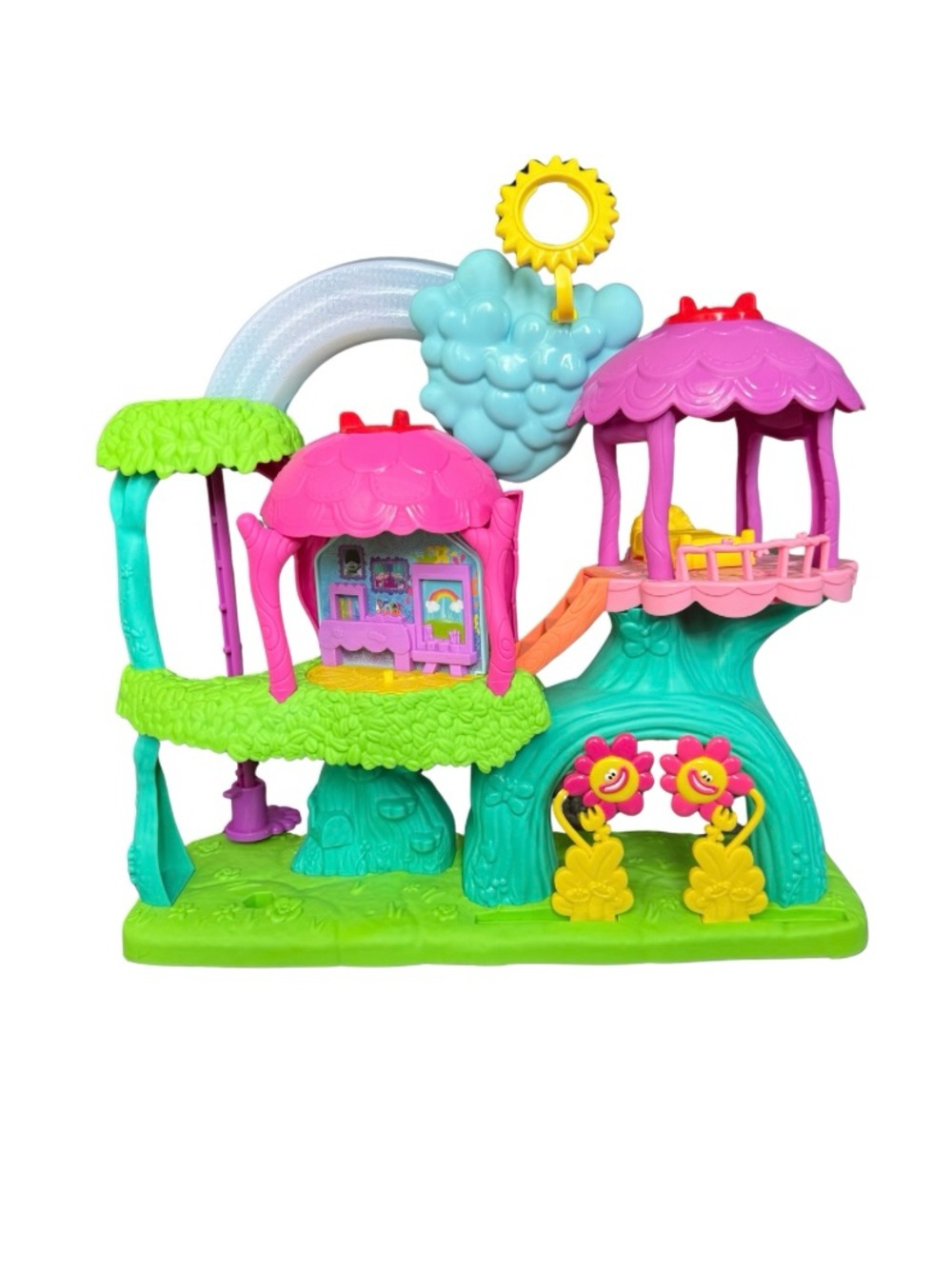 Imaginext Trolls Lights and Sounds Rainbow Treehouse 2022